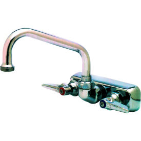 T&S Brass B-1115 Workboard Back Mounted Faucet W/ 4