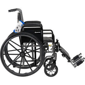 Dynarex DynaRide™ S2 Wheelchair Detachable Full Arm & Elevating Legrest 18
