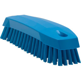 Vikan 35873 Medium Hand Brush- Medium Blue 35873