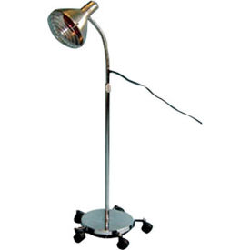 Standard 175 Watt Ruby Infra-Red Lamp with Timer and Mobile Base 18-1161