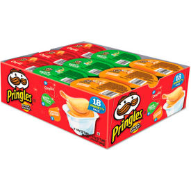 Pringles® Potato Chips Variety Pack 0.74 Oz Canister 18/box KEB18251