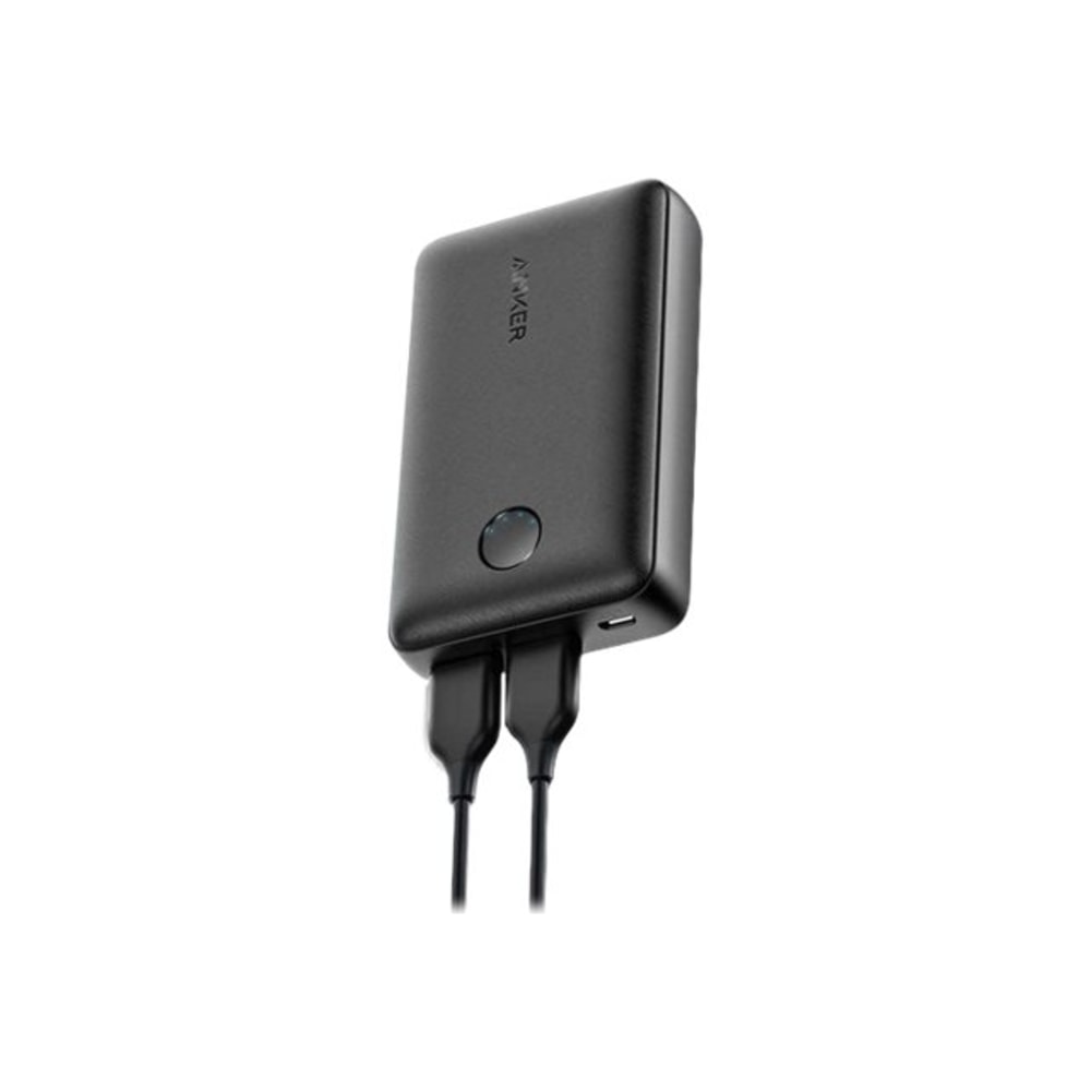 Anker PowerCore Select 10000 - Power bank - 10000 mAh - 12 Watt - IQ - 2 output connectors (USB) - black (Min Order Qty 2) MPN:A1223H11-1