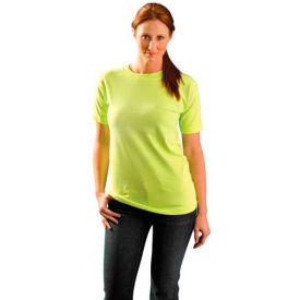 OccuNomix Classic Cotton Hi-Vis T-Shirt Lime S LUX-300-04S LUX-300-04S