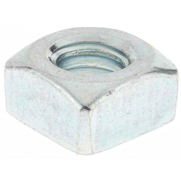 Square Nuts, Material: Steel , Thread Size: 3/8-16 in , Finish: Zinc Plated , Thread Size (Inch): 3/8-16 , System of Measurement: Inch  MPN:A996425