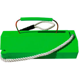 Checkers™ Aviation Wheel Chock with Loop Rope Polyurethane Cable Handle 20