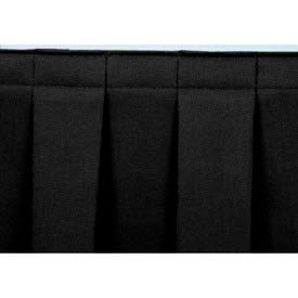 4'L Box-Pleat Skirting for 8