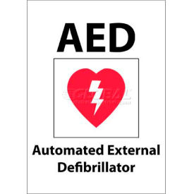 NMC M609RB Sign AED Automated External Defibrillator 14