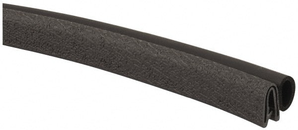 1/8 Inch Thick x 0.3 Inch Wide, PVC/EPDM, Trim Seal Wear Strip MPN:4100B3X1/8A-100