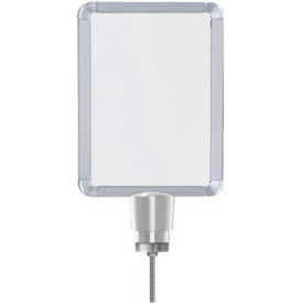Lavi Industries Vertical Drum Top Post Sign Frame 50-1141DV-S/SA 8.5
