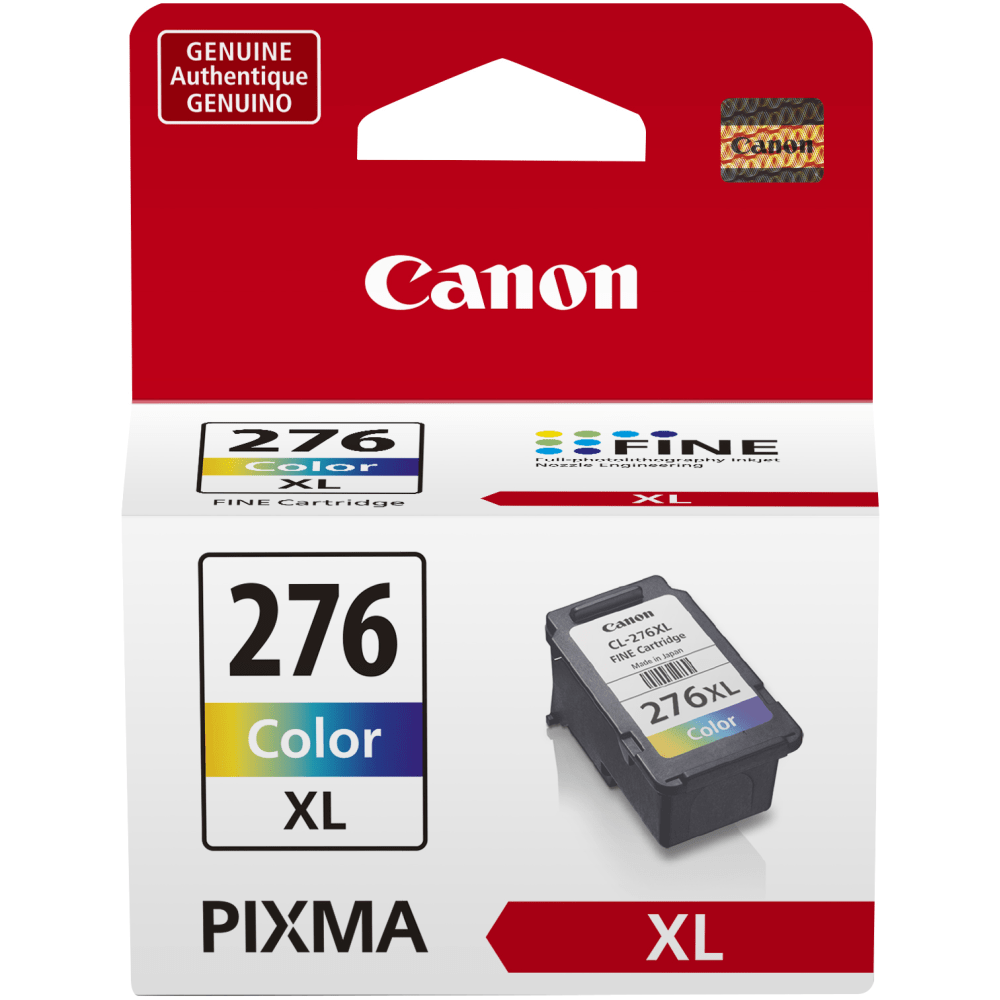 Canon CL-276XL High-Yield Tri-Color Ink Cartridge, 4987C001 (Min Order Qty 2) MPN:4987C001
