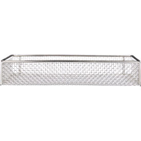 Marlin® Steel Mesh Basket Stainless Steel 16