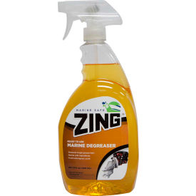 ZING® - Marine Safe Power Degreaser Lemon Grass Scent Quart Bottle 9/Case - Z193-QPS9 3-QPS9Z19