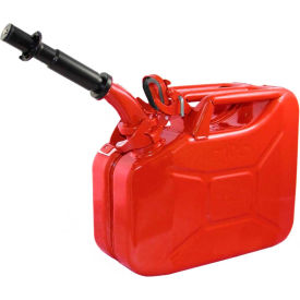 Wavian Jerry Can w/Spout & Spout Adapter Red 2.64 Gallon Capacity - 3013 3013