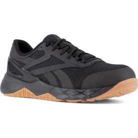 Reebok RB3317 Nanoflex TR Athletic Work Shoes Composite Toe Size 14W Black RB3317-W-14.0
