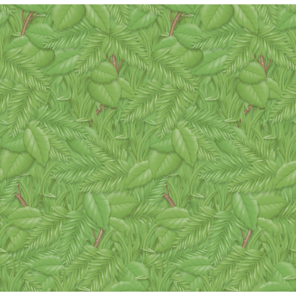 Pacon Fadeless Bulletin Board Art Paper, Tropical Foliage, 48in x 12ft, Pack Of 4 Rolls MPN:PAC56258
