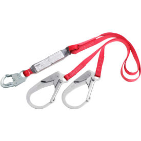 3M™ Protecta® 1340180 PRO Shock Absorbing Web Lanyard 6'L 130-310 Cap Lbs 7100277800