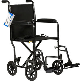 Dynarex DynaRide™ Transport Wheelchair Swing Away Foot Rest & Fixed Full Arm 17