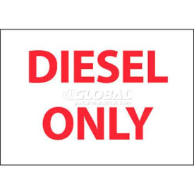 NMC M764AP Flammable/Combustible Sign Diesel Only 3