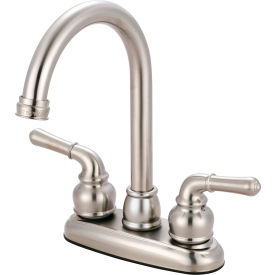 Olympia Accent B-8160-BN Two Handle Bar Faucet PVD Brushed Nickel B-8160-BN