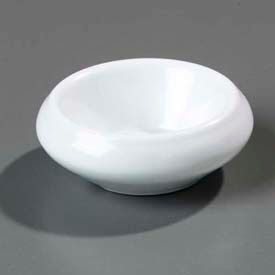 Carlisle 085502 - Butter Dish 1 Oz. White 085502 - Pkg Qty 48