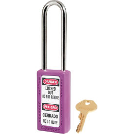 Master Lock® Thermoplastic Zenex™ 411KALTPRP Safety Padlock 1-1/2