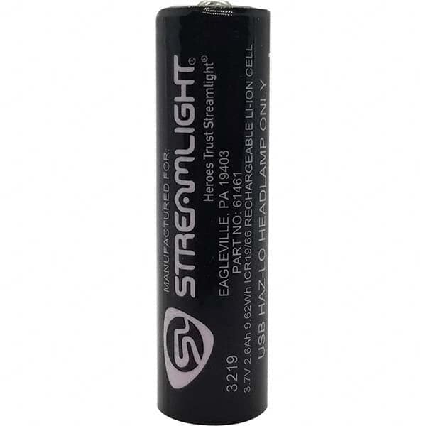 Size 18650, Lithium, 1 Pack Specialty Rechargeable Battery MPN:61461