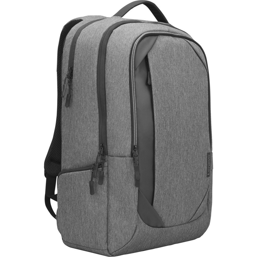 Lenovo Carrying Case (Backpack) for 17in Notebook - Charcoal Gray - Water Resistant - Thermoplastic Polyurethane (TPU), Polyester Body - Reflective Logo - Shoulder Strap MPN:4X40X54260