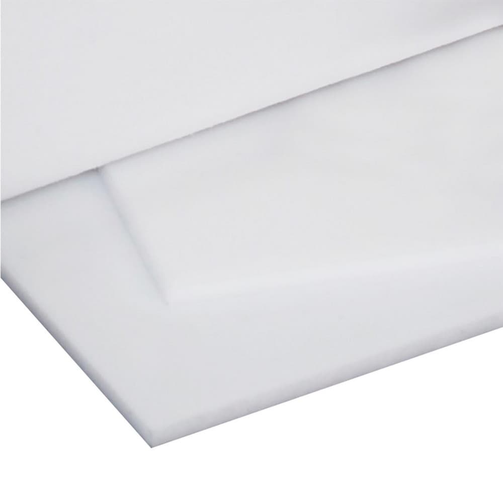 Plastic Sheets, Material: PTFE , Thickness (Inch): 3/32 , Width (Inch): 48 , Color: Natural , Minimum Temperature (Deg F - 3 Decimals): -290  MPN:STFE.093X48.000