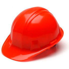 Hi Vis Orange Cap Style 6 Point Ratchet Hard Hat HP16141 - Pkg Qty 16