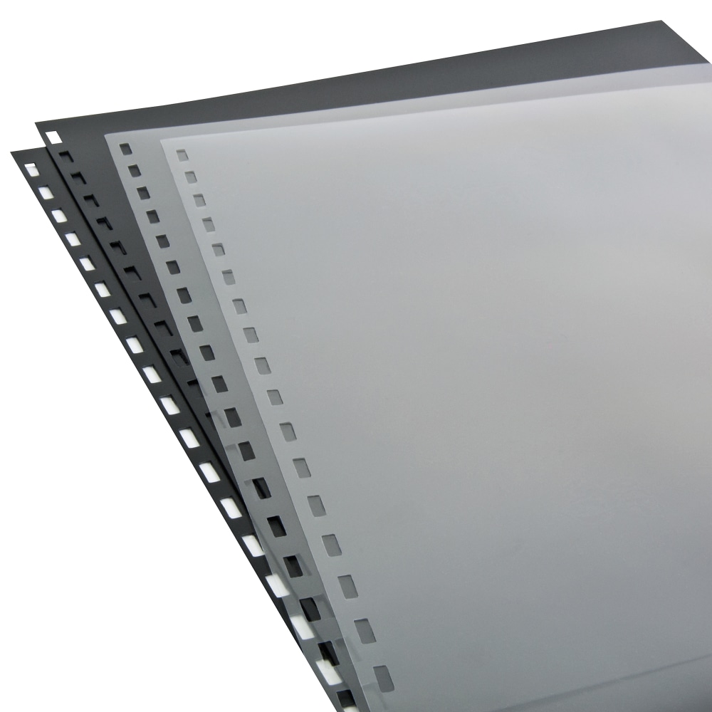 GBC ZipBind Pre-Punched Cover Sets, 8.5in x 11, Pack Of 10 Sets MPN:26003