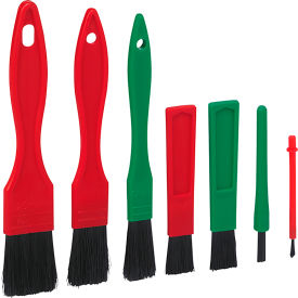 Vikan Detail Brush Set W/ HDPE Bristles - 5-1/2