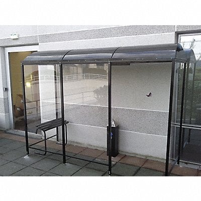 Smoking Shelter 42 inx95 inx124 in Domed MPN:NBS0412BW