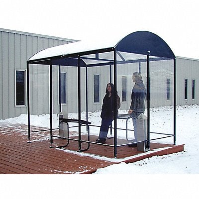 Smoking Shelter 42 inx95 inx165 in Domed MPN:NBS0416BW