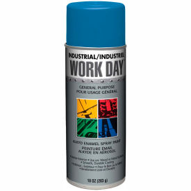 Krylon Industrial Work Day Enamel Paint True Blue - A04456007 A04456007 - Pkg Qty 12