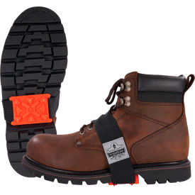 Ergodyne® Trex® 6317 Mid-Sole Ice Cleats with Tungsten Carbide Studs One Size Orange 16321