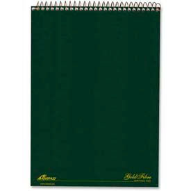 Ampad® Gold Fibre Wirebound Project Notes Pad Green Cover 70 White 8.5 x 11 Sheets 20811