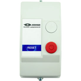 NEMA 4X Enclosed Motor Starter 12A 3PH Remote Start Reset Button 250-500V 4.2-5.7A AF1206R4G-4D