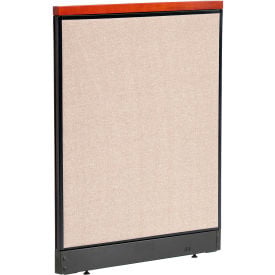 Interion® Deluxe Office Partition Panel with Pass Thru Cable 36-1/4