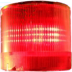 Springer Controls / Texelco LA-224F 70mm Stack Light Flashing 120V AC/DC LED - Red 22-4F