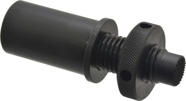 Fixture Jacks; Serrated: Yes; Body Diameter (Inch): 1-1/2; Body Height (Inch): 2-3/4; Thread Size: 1-8; Stem Diameter (Inch): 13/16; Minimum Base of Flange To Tip (Inch): 7/8; Maximum Base of Flange To Tip (Inch): 3-1/2; Body MPN:25103