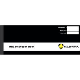 Ideal Warehouse® Replacement Log Book For Material Handling Equipment - Pkg Qty 5 70-1041-1