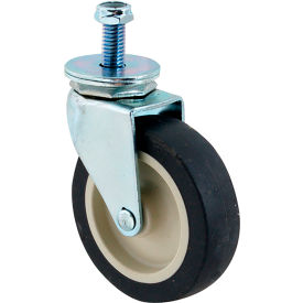 Allpoints 2621008 Caster Swivel 3/8-16Thd Gray For Rubbermaid 2640-L1