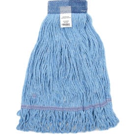 GoVets™ Medium Blue Looped Mop Head Wide Band 829W261