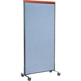 Interion® Mobile Deluxe Office Partition Panel 36-1/4