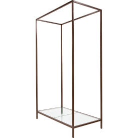 Econoco Linea Statuary Bronze Freestanding Retail Merchandising Unit LNWU2