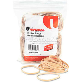 Universal® Rubber Bands Size 32 3 x 1/8 205 Bands/1/4lb Pack UNV00432