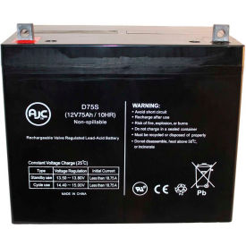 AJC® Enduring 6GFM75 6-GFM-75 12V 75Ah Sealed Lead Acid Battery AJC-D75S-B-0-174237