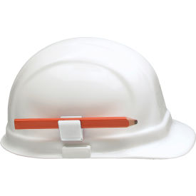 ERB® 2010 Helmet Pencil Clip White Pack of 12 WEL15687WH - Pkg Qty 12