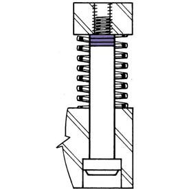 8mm I.D. x 10mm O.D. x 0.40mm Shoulder Screw Lengthening Shim (Pack of 25) - Made In USA 26512
