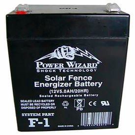 Bird Barrier® Bird-Shock® Replacement Battery Solar Charger 12V Black BS-CS25